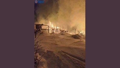 Больше 6 часов тушили пожар в Липецкой области