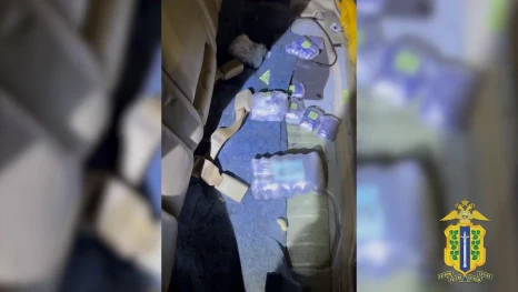 Отца с сыном задержали с крупной партией наркотиков в Липецкой области