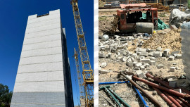 На стройке в Липецке обрушилась стена: один рабочий погиб, второй в реанимации