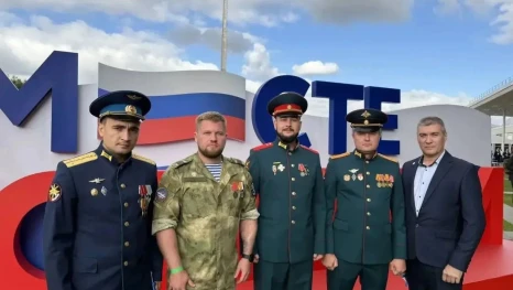 Липецкие ветераны СВО участвуют в форуме «Вместе победим» 