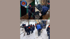 Липецкие спасатели помогли скорой помощи спасти 82-летнего пенсионера