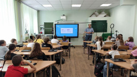Липецкие школьники научились распознавать телефонных мошенников на «Цифровом ликбезе»
