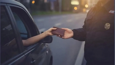 За попытку дать взятку инспектору ДПС осудили 52-летнего жителя Тербунского округа Липецкой области 