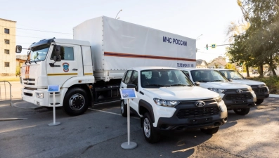 Александр Куренков вручил липецким спасателям новую технику