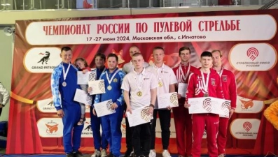 Липецкие стрелки завоевали золото чемпионата России