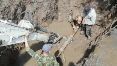 Водоснабжение восстанавливают в двух селах Тербунского района