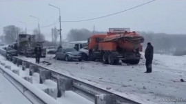 Массовая авария произошла на окружной трассе в Липецке (видео)