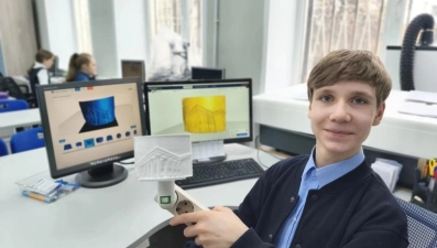 В Липецке школьники создали миниатюру театра с помощью 3D-печати