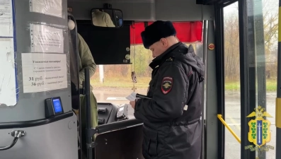 Автоинспекторы выявили 46 нарушений при проверке автобусов в Липецкой области