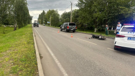 Водитель электровелосипеда пострадал в ДТП в Липецкой области