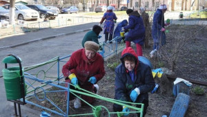 Субботники стартовали в Грязинском районе