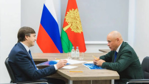 Министр просвещения России Сергей Кравцов с рабочей поездкой посетил Липецкую область