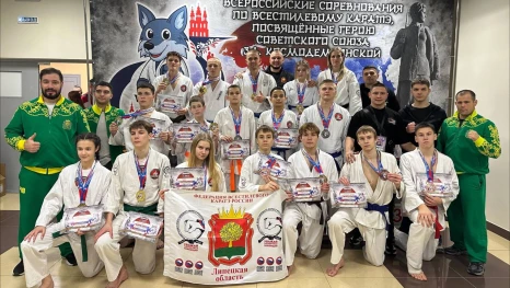 Липецкие каратисты завоевали 55 медалей на Всероссийских соревнованиях