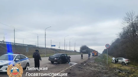 В Липецкой области 4 человека пострадали в ДТП 
