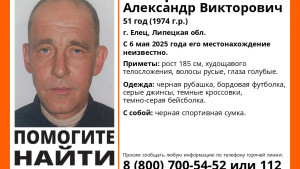 Почти месяц в Ельце ищут Александра Косырева