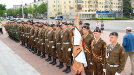 Выпускники простились с Кадетским Знаменем