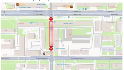 С 1 ноября возобновится движение автобусов по улице Плеханова