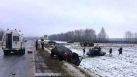 Четверо пострадали в ДТП в Лев-Толстовском районе