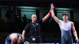 Липчанин Михаил Шкарин стал победителем первенства мира по греко-римской борьбе