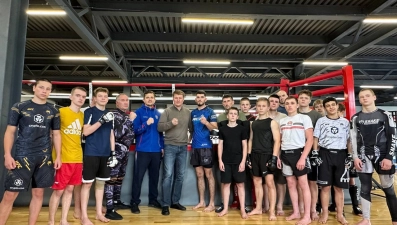 Александр Поветкин встретился с юными спортсменами из Ельца