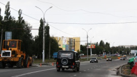 Дорожники начали в Липецке ремонт ул. Циолковского