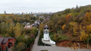 У липецкого Свято-Успенского мужского монастыря появилась новая «умная» колокольня