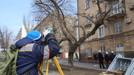 Липецкие строители отремонтируют фасады в Мариуполе