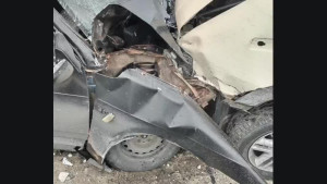 Два человека госпитализированы после столкновения «девятки» и ГАЗа в Липецкой области 