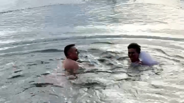 В Липецке сыграли первую в истории «ледяную свадьбу»