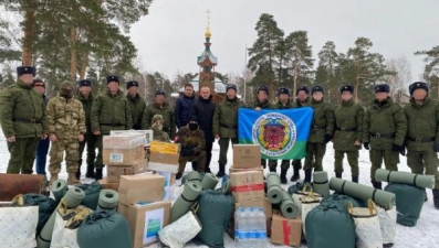 Мобилизованные липчане, находящиеся в Рязанской области, получили гумпомощь