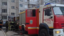 В серьезном пожаре на проспекте Победы в Липецке пострадали три жителя многоэтажки 