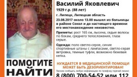 В Липецке пропал 88-летний пенсионер