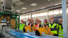 Студенты кластера «АгроХимБиоТех» побывали на Елецком сахарном заводе