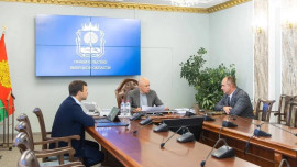 Игорь Артамонов встретился с участником «Гордости Липецкой земли» Сергеем Рощупкиным