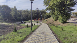 Завершился второй этап благоустройства Нижнего парка в Волово