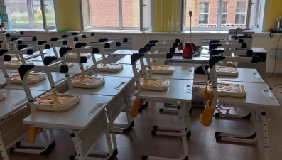 Грязинскую школу N 1 оперативно привели в порядок после ливня