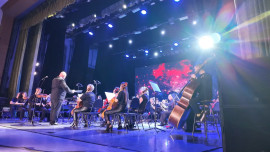 Воронежский оркестр исполнил хиты «Сектора Газа» на липецкой сцене