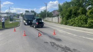 В Липецке столкнулись автобус и «Лада Гранта», пострадала пассажирка общественного транспорта