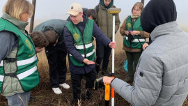 Будущие геодезисты из Липецка помогают сохранять государственную сеть пунктов