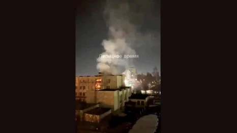 18 марта из пожара в липецком Доме Художника эвакуировали 10 человек