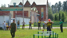 Выбран лучший лесной пожарный региона