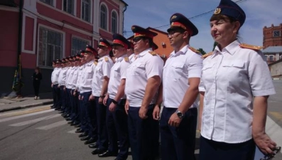 В Ельце торжествено открыли памятную доску местной следственной канцелярии