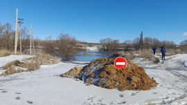 Прогнозируется подтопление 12 участков дорог и двух мостов в Липецкой области