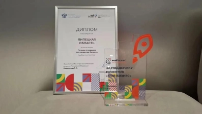 Проект Липецкой области признан лучшим на Всероссийской премии «Мой бизнес»
