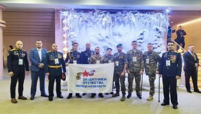 Липецкие бойцы побывали на форуме ветеранов СВО «Вместе победим»