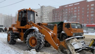 Снег будет идти весь день (видео)