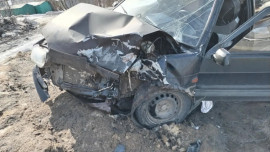 В Липецкой области в столкновении с иномаркой пострадал водитель ВАЗа