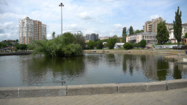 В Липецке продолжат благоустройство Комсомольского пруда