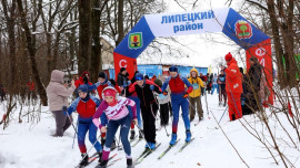 4,5 тыс. липчан вышли на старт забега «Лыжня России-2026»