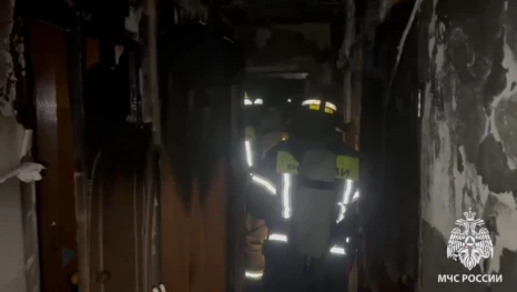 Пять человек пострадали в пожаре на улице Западной в Липецке